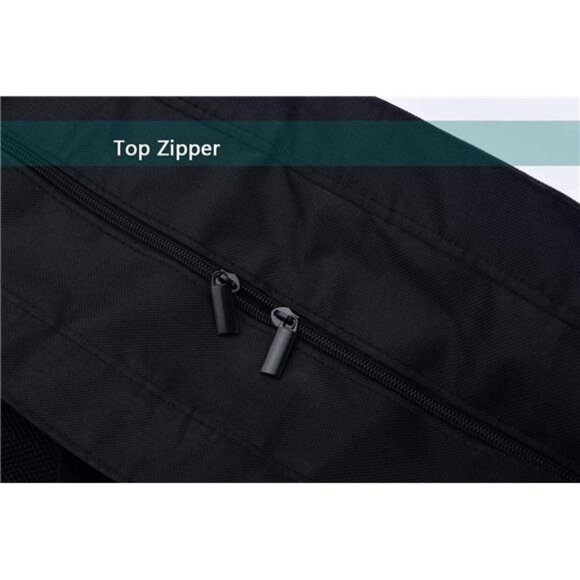 Extra Large Mesh Beach Pool Tote Bag for Family, Sandproof with Zipper - Picture 4 of 8